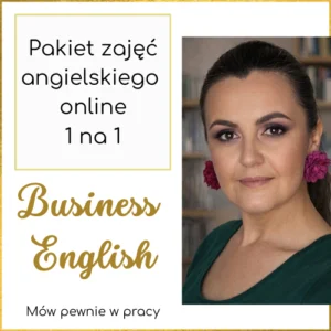 Pakiet konsultacji z angielskiego 1 na 1 online 4x60 min. praktyczna nauka angielskiego business english 1 na 1 online